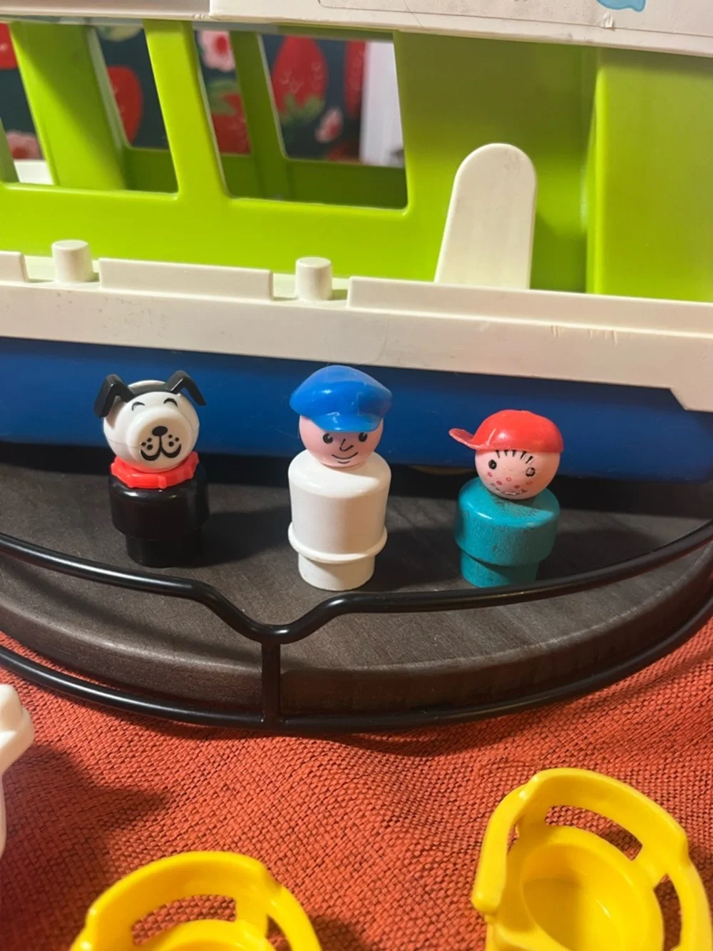 Vintage 1972 fisher-price little people family house boat - Picture 4 of 4